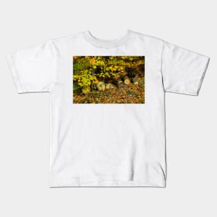 Autumn logs Kids T-Shirt